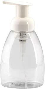 botella de plástico transparente de 250 ml/botella dispensadora de