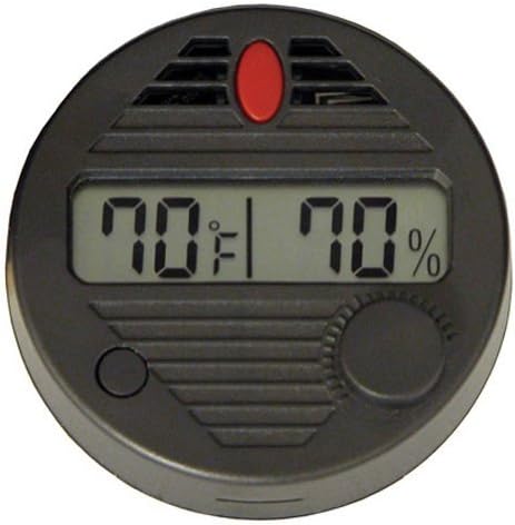 Quality Importers HygroSet II Round Digital Hygrometer for Humidors by Quality Importers Hygroset