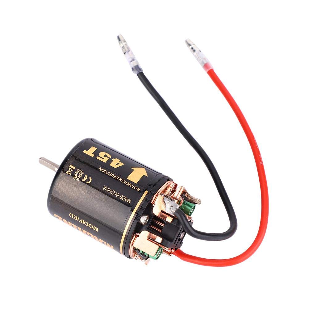 540 Brushless Motor, 35T 45T 55T Universal Motor RC Car Model Accessories Suitable for Mountain Bikes, Big Trucks, Drift Car(45T)