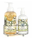 Michel Design Works Foaming Hand Soap and Lotion Caddy Gift Set, Into the Woods