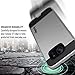 Galaxy S7 Edge Case Silver, Beautifully Protected By Knooop. Stylish Advanced Protection Cell Phone Covers - Improved Shock Absorption - Ultra Slim