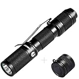 Best Pocket LED Keychain Flashlight Small: Super Bright 110 Lumens LUMINTOP Tool AAA Micro Home/Work Light With Clip and Replaceable Magnet Tailcap, Waterproof IPX-8 Powerful Mini Key Ring Torch