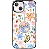 CASETiFY Compact iPhone 14 Case [4 ft. 2X Military Grade Drop Protection/Slim/Lightweight] - Disco Magic - Clear Black