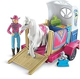 Fisher Price Loving Family Horse Trailer and Pony