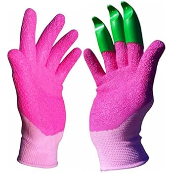Honey Badger Garden Gloves- The Original Digging Glove! - Right Claws 1 Pair - Women's Small/Medium 7