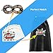 AIMIKE Superhero Capes and Masks, 12 Packs Kids DIY Dress Up Superhero Costume, with Superhero Sticker