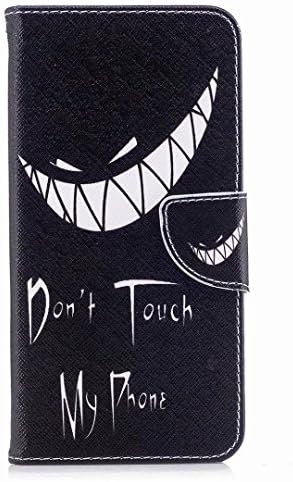 Yiizy Case Cover for Lenovo K8 Note Case, Sinister Smile Design Premium Leather Flip Cover Wallet Bumper Slim Lightweight Protective Shell Pouch with Media Kickstand Card Slots