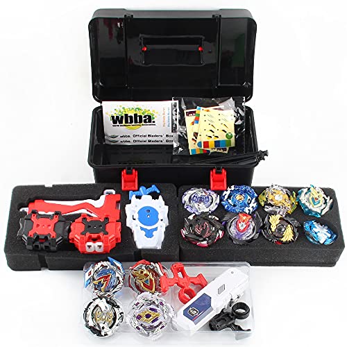 PWTAO Bey Battling Top Burst Launcher Grip Toy Blade Set Game Storage