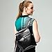 SiMYEER Women's Pu Leather Backpack Purse Ladies Casual Shoulder Bag School Bag for Girls