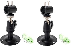 BEITESI Laser Positioning Bracket Mount 2Pack, Black Aluminum Oxide, 360 Adjustable, 12mm, Wall Mount