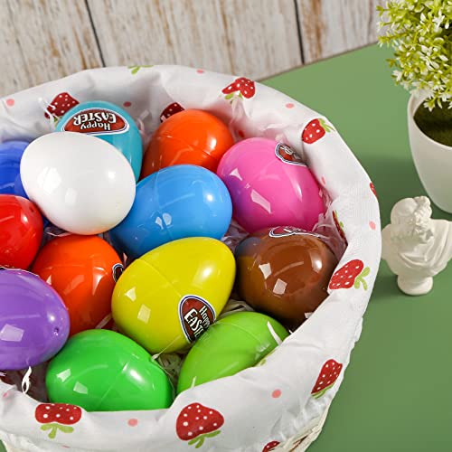 Shindel 24PCS Eggs Filled with Modeling Compound, Easter Basket Stuffers Premium Prefilled Eggs for Kids