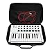 ANALOG CASES Arturia MiniLab/MicroFreak/MicroBrute Case - Custom-Fitted Compact PULSE Hard Case for Travel