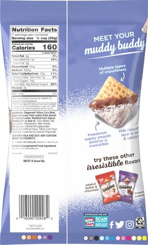 CHEX MIX MUDDY BUDDIES, OREO COOKIES AND CREAM SNACK MIX, 9 OZ