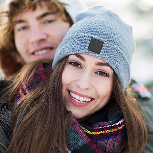 Occulto-Leatherpatch-Winter-Muetze-Beanie