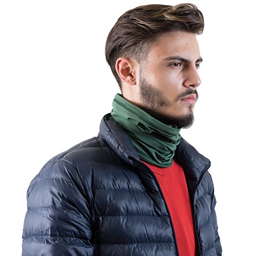 12-in-1 Headwear / Versatile Outdoors & Daily Headwear / 12 Ways to Wear including Headband, Neck Gaiter, Bandana, Helmet Liner, Balaclava. Performance Moisture Wicking. Lab Tested UPF 40 - Thumbnail 2