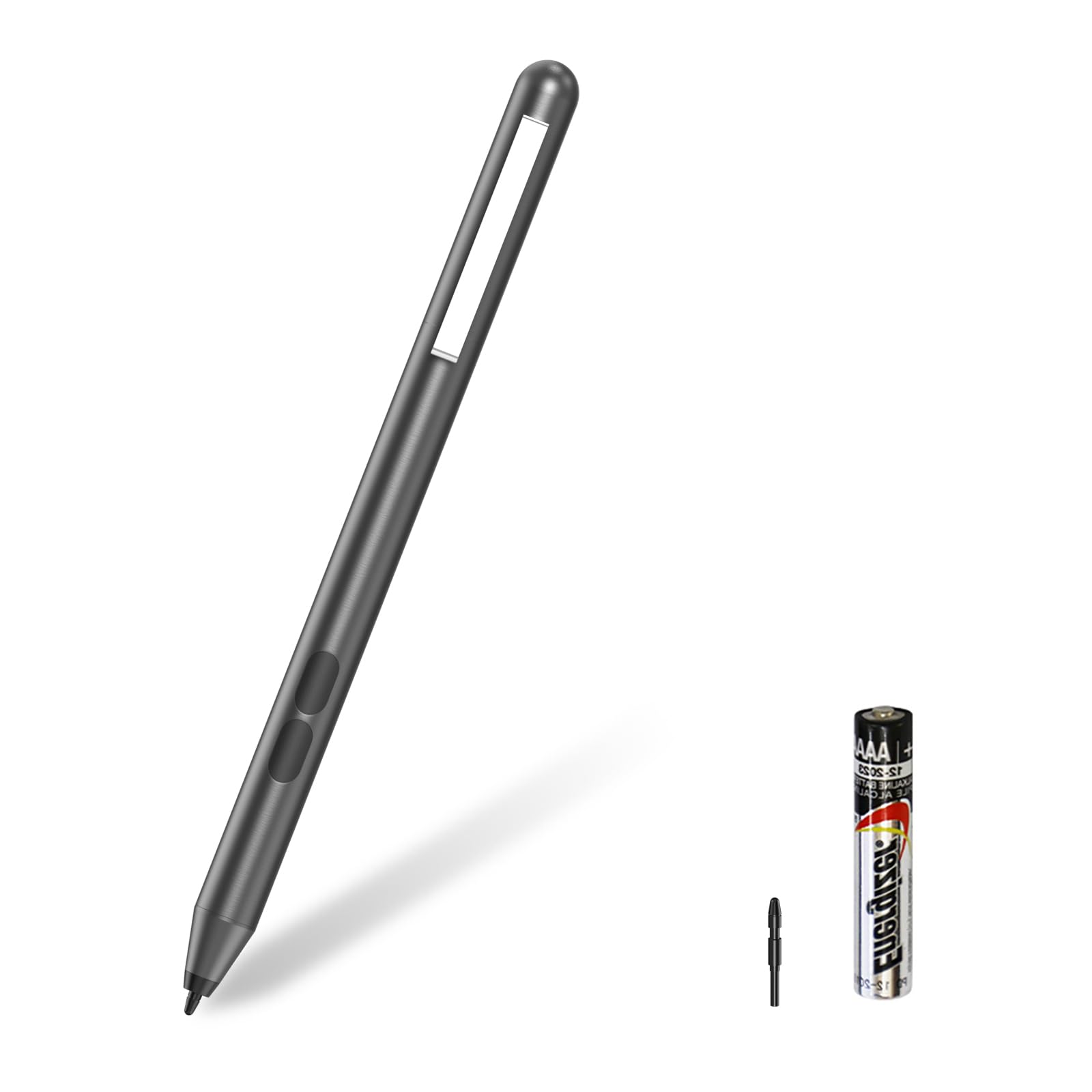 Pen for HP Omnibook, Digital Stylus Pen for HP Envy Pavilion Spectre x360 Touchscreen Laptop, with MPP 1.51, Palm Rejection, 1024 Pressure, 2500H Working Time, 2 Button