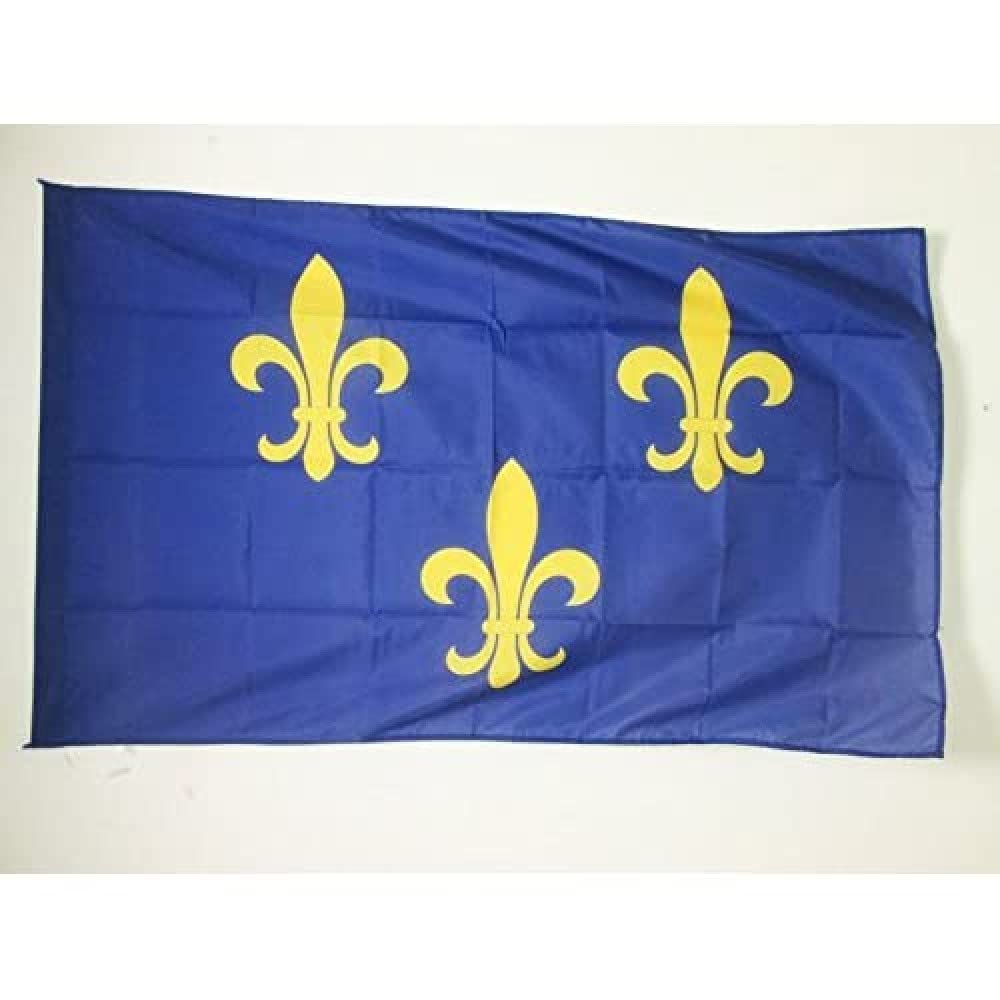 AZ FLAG - French Americans of Midwest Flag - 3x5 Ft - Franco-Americans Banner with Sleeve - 100% Polyester - Fade Resistant - Vivid Colors - 3' x 5' Feet - 150x90 Cm