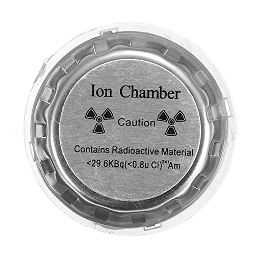 HITSAN Ion Chamber Metal Geiger Counter Check Fire Alarm Security System Source Smoke Tester Sensor One Piece