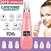 Blackhead Remover Pore Vacuum [Upgrade 2019], Electric Skin Pore Cleaner Blackhead Vacuum Suction Removal Rechargeable Skin Peeling Machine Comedone Acne Comedo Beauty Device For Nose Face (Pink)