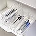 Clear Plastic Desk Drawer Organizers 9