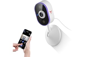 Orbitell Indoor Wi-Fi Surveillance Home Security Camera with FHD Video, Night Vision, Motion Detection, Two Way Audio, Cloud Storage (Sold Separately), 2.4G only