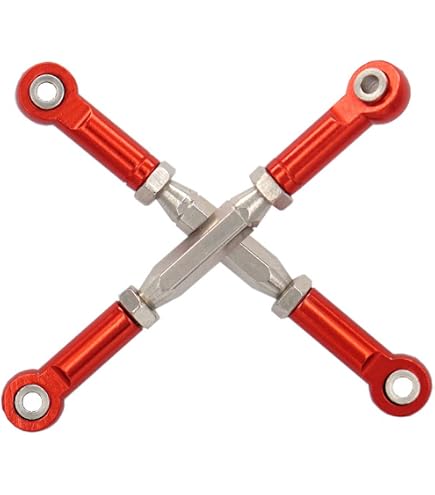 RPM81265 Camber Links Blue Molded E-Rustler/E-Stampede