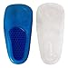 Envelop Gel Insoles for Women, Men & Flat Feet - 3/4 Arch Support Insoles for Plantar Fasciitis, Orthotic Shoe Insoles for Foot Pain Relief