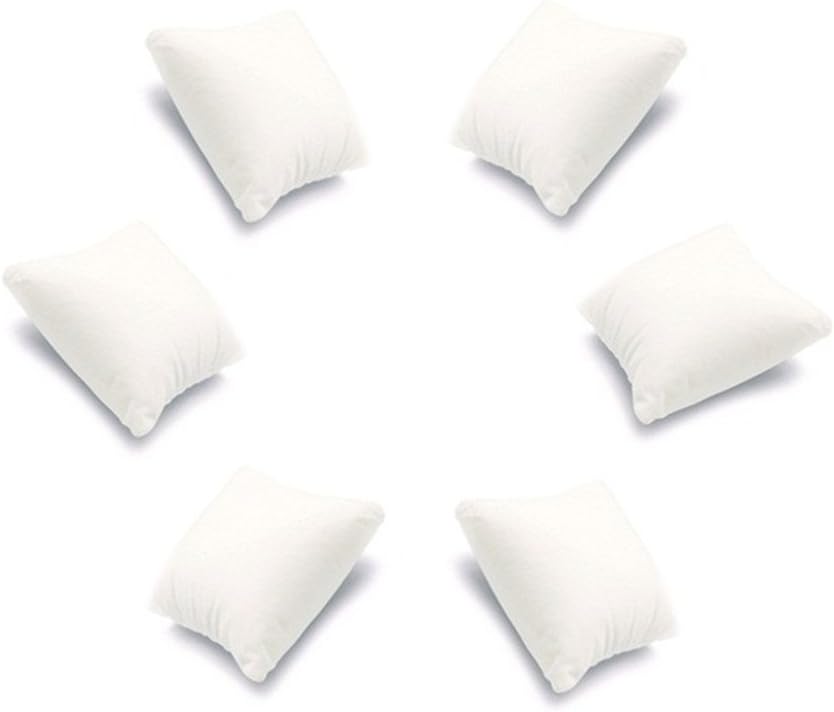 goodxy 10PCS White Velvet Jewelry Small Bracelet Watch Boxes Display Pillows/Jewelry Organizers,Bracelet Watch Jewelry Showcase Display
