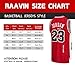 RAAVIN Legend Mens #23 Basketball Jersey Retro Athletics Jersey Red White Black/Strip S-XXXL(Black-Strip, 3X-Large)