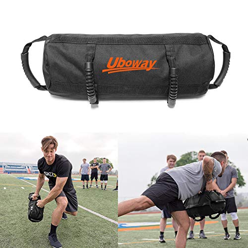 UBOWAY Workout Fitness Sandbag 5 to 30 lbs Adjustable Weight Heavy Duty Force Sandbags for