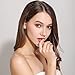 Bella Lotus SHINCO 18k Rose Gold Plated Simulated Pearl Rings Wedding Bands Mothers Day Gifts, Size 8