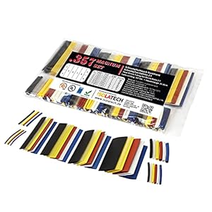 357-delige magnum set van ISO-PROFI® krimpkousen assortiment in zak gemêleerd