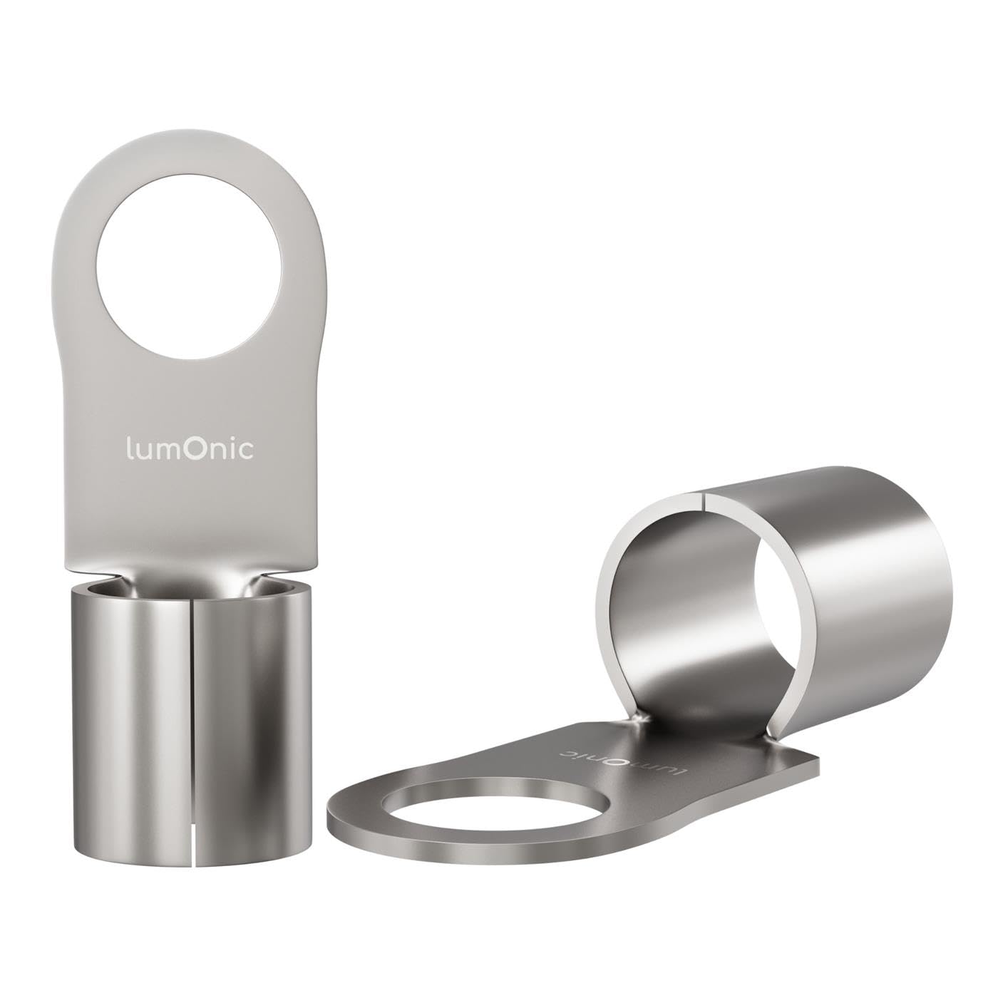 10x Ring Cable Lug Blank 30-50mm² Hole Diameter M10 Ring Lug Copper tinned