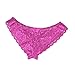 YiZYiF Men's Lace Briefs Underwear Gay Fetish Crossdress Panties with Sissy Pouch Rose,X-Large(Waistline 29.0-46.0