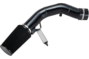 SPELAB Cold Air Intake Kit Compatible with Ford 2003-2007 6.0L Powerstroke Diesel F250 F350 F450 F550 (Black)