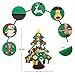 ASSIS 2020-New 3FT 3D-DIY Felt Christmas Tree Set with Handmade 28pcs Ornaments -Double Stitched Wall Hanging