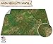 Battle Game Mat - 48x48 - Dungeons & Dragons Tabletop Role Playing Map - Wargaming DnD - RPG Dust Warfare & Flames of War - Reusable Miniature Figure Board Games - 40k Warhammer Gaming Vinyl (Moss)