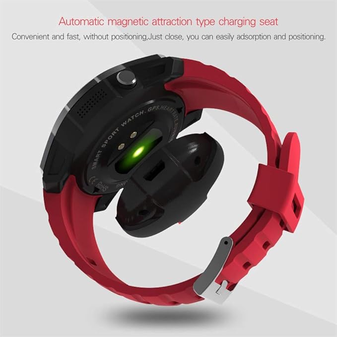 Amazon.com: QUARKJK Smart Watch Sport Waterproof Heart Rate ...