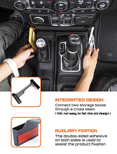 Savadicar-GT-2-Shifter-Storage-Box-Gear-Shift-Console-Side-Tray-Organizer-for-2018-2021-Jeep-Wrangler-JL-JLU-Gladiator-JT-Truck-Interior-Storage-Accessories-Black-1-PCS-Upgraded-Version