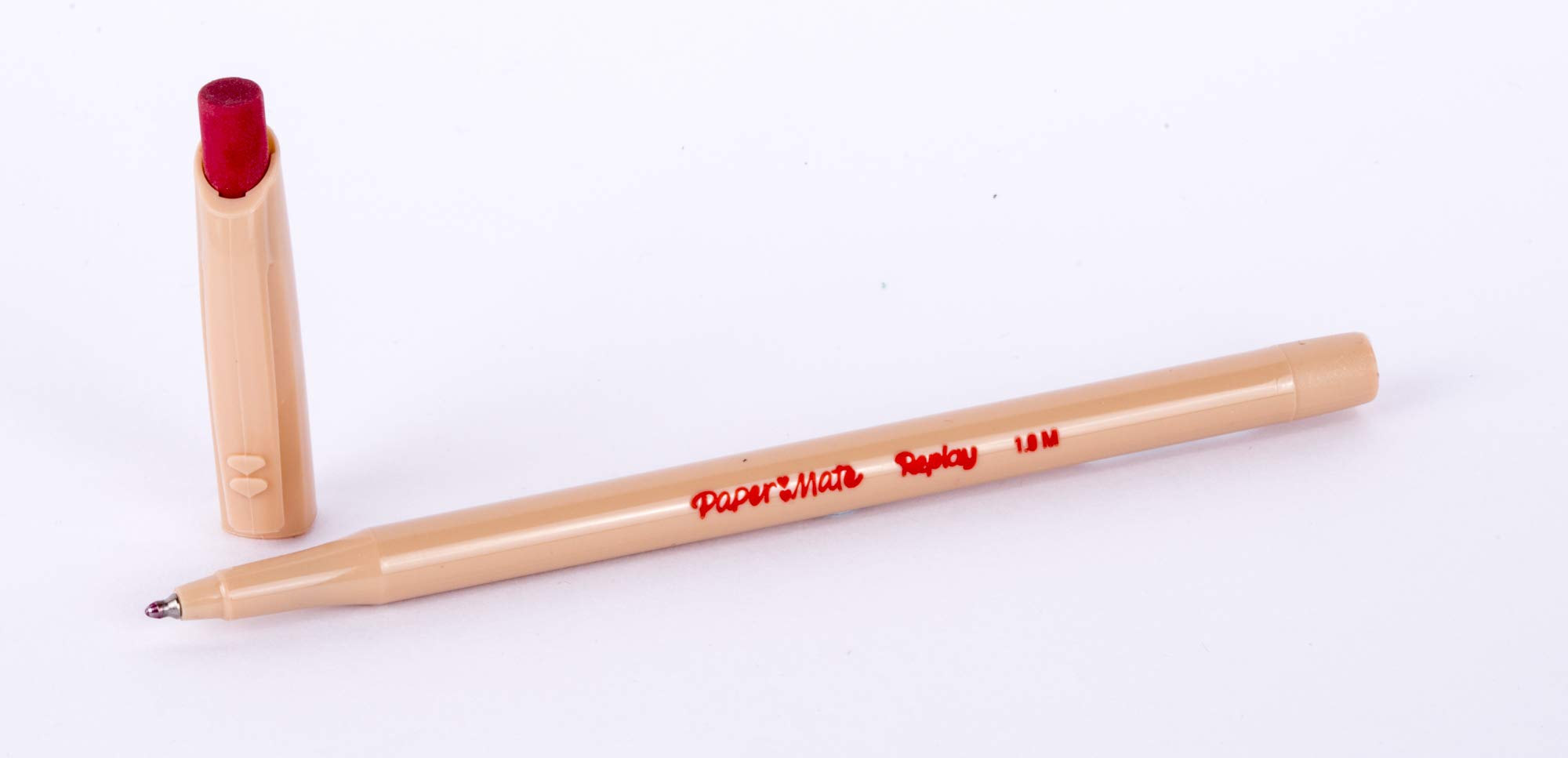 Paper Mate Replay Erasable Ballpoint Pen Medium 1.0mm Red (Pack of 1)