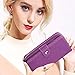 iPhone 8 Plus Case, iPhone 7 Plus Zipper Wallet Case, Pasonomi PU Leather Protective Shell Detachable Folio Flip Holster Carrying Case with Card Holder for Apple iPhone 8 Plus & 7 Plus (Purple)