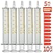 5ml Glass Syringe Needleless Reusable Corrosion Resistant Acid and Alkaline 10Pcs