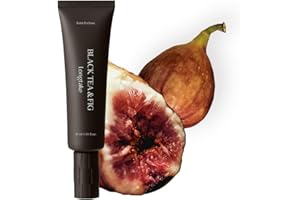 LONGTAKE Solid Perfume - Black Tea & Fig ScentㅣLong Lasting Travel Size Gel Fragrance, Alcohol-Free, Vegan & Sustainable, Cashmere-like Finish Cologne 1.01 fl.oz.