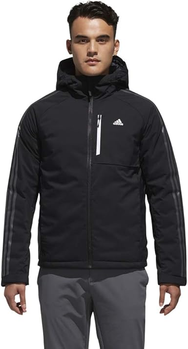 adidas 3 stripes down jacket
