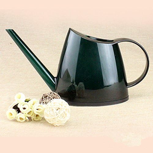 Smart Origin Lightweight Transparent Long Spout Watering Can Plant Flower Watering Pot for Indoor Outdoor-1.4L (Green)