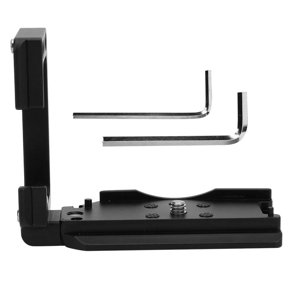 Hopcd L Shape Quick Release Plate Aluminium Alloy Vertical Shooting L Bracket for RP Mirrorless Camera