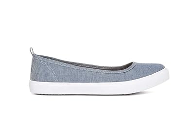 ladies canvas slip on shoes