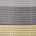 Madison Park Amherst Bathroom Shower Curtain Faux Silk Pieced Striped Modern Microfiber Bath Curtains, 72x72 Inches, Yellow