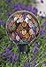 Evergreen Garden Beautiful Baroque Splendor Mosaic Glass Gazing Ball - 10 x 10 x 12 Inches Fade and Weather Resistant Outdoor Decoration