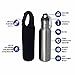 Stainless Steel Beer Bottle Holder Insulator With Opener and Carrying Case